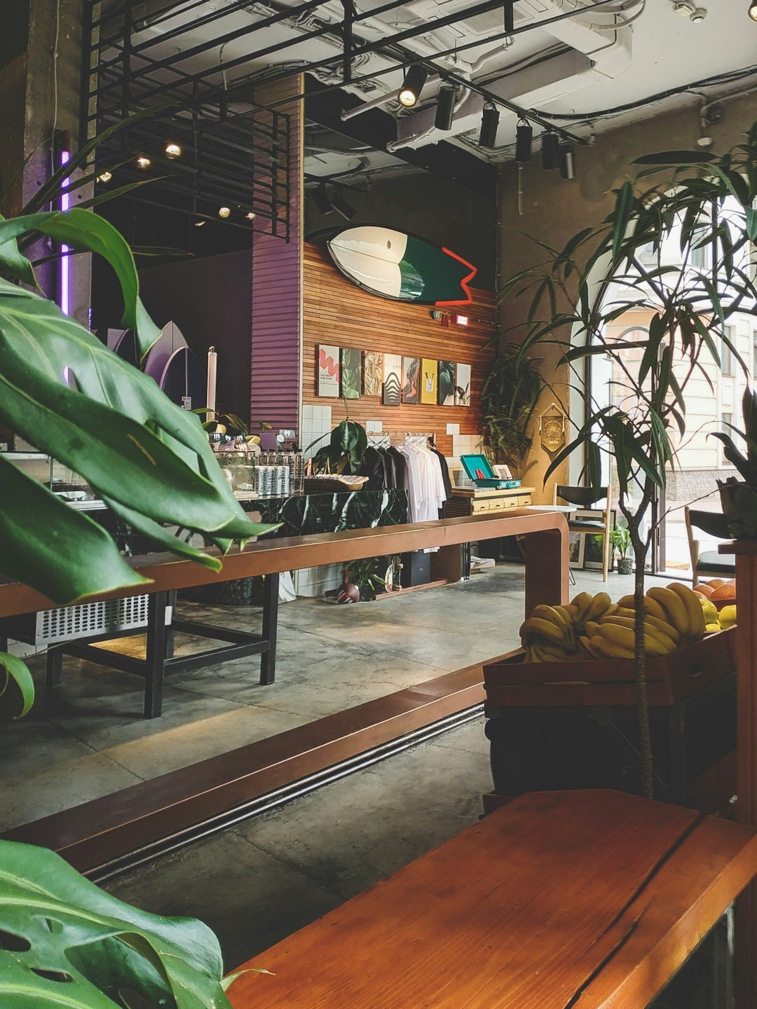 eco friendly shop interior